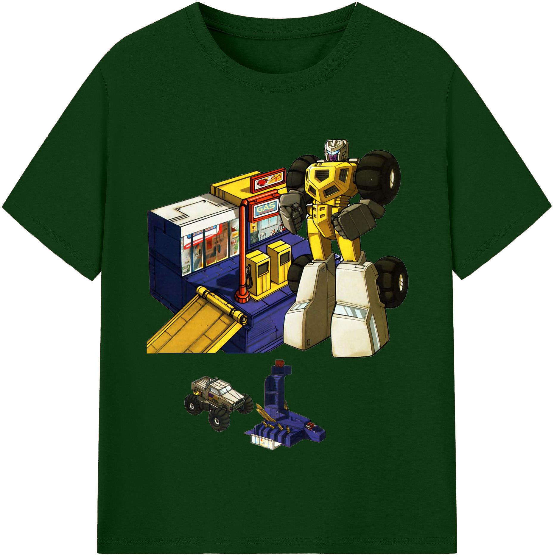 （画像用）  綿100％半袖Tシャツ（フロントプリント）